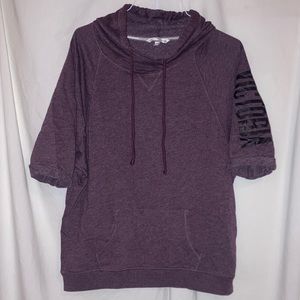 Victoria’s Secret short sleeve hoodie • size Small